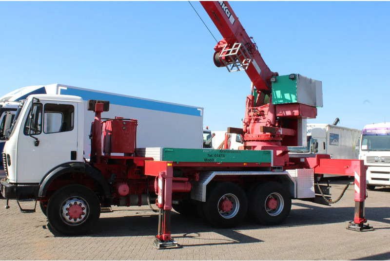 Mercedes-Benz SK 2628 + 6X6 + SPRING + MANUAL + HMK 42TON - Camión grúa: foto 5 Mercedes-Benz SK 2628 + 6X6 + SPRING + MANUAL + HMK 42TON - Camión grúa: foto 5