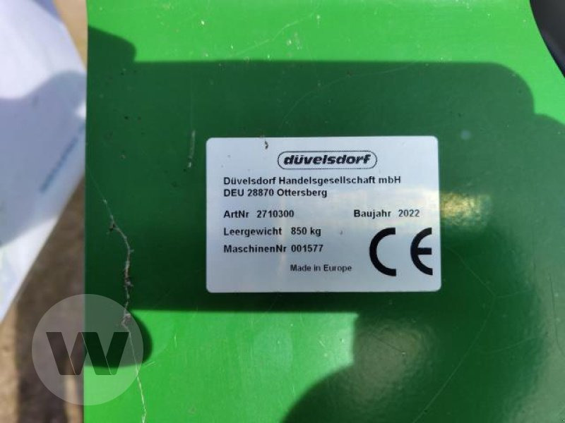 Düvelsdorf Frontpacker 3,0 m - Rodillo agrícola: foto 4 Düvelsdorf Frontpacker 3,0 m - Rodillo agrícola: foto 4