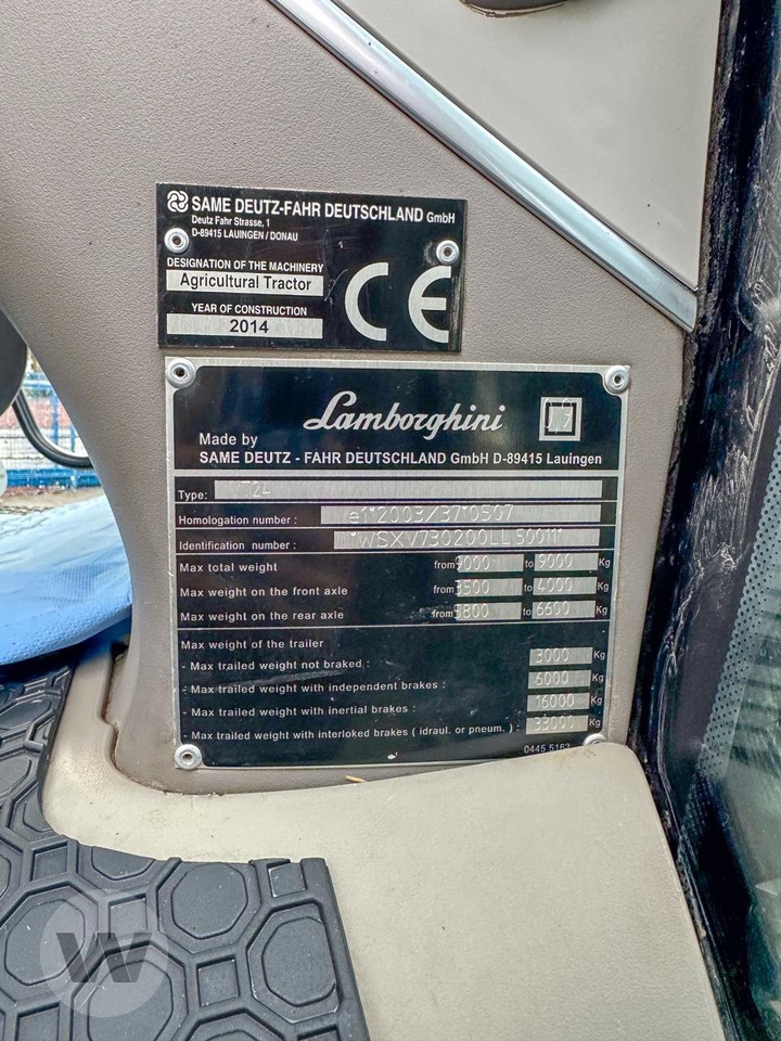 Tractor Lamborghini R 6.140.4: foto 7