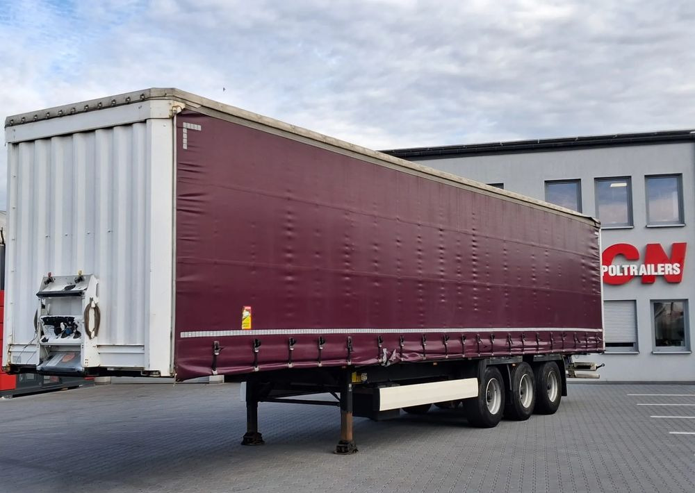 Krone Standard, Firanka, Mocowania promowe, Podnoszony zderzak - Semirremolque lona: foto 1 Krone Standard, Firanka, Mocowania promowe, Podnoszony zderzak - Semirremolque lona: foto 1