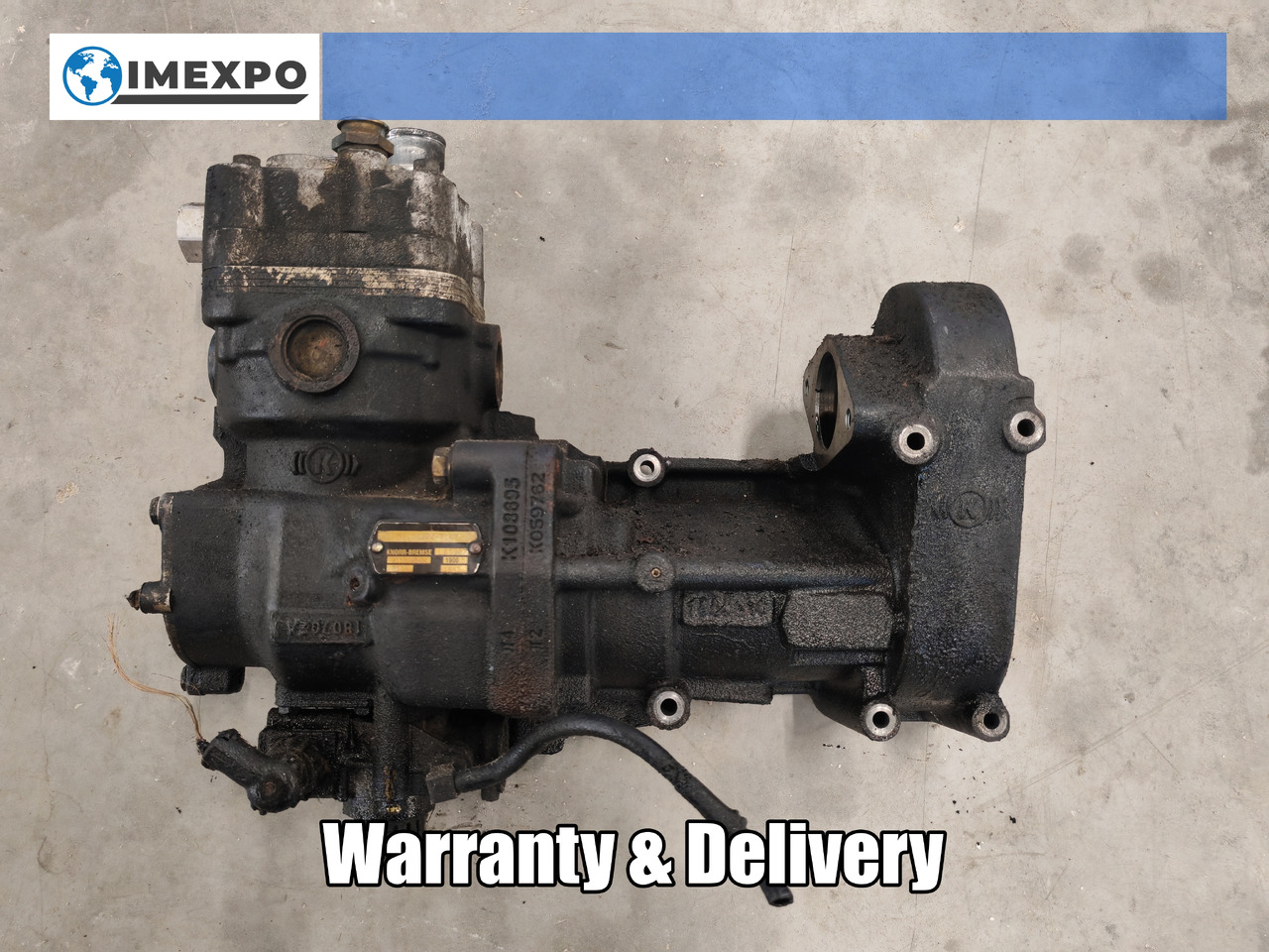 MAN TGS TGX EURO6 / D2676LF / KNORR AIR COMPRESSOR / 51540007174 - Compresor: foto 1 MAN TGS TGX EURO6 / D2676LF / KNORR AIR COMPRESSOR / 51540007174 - Compresor: foto 1