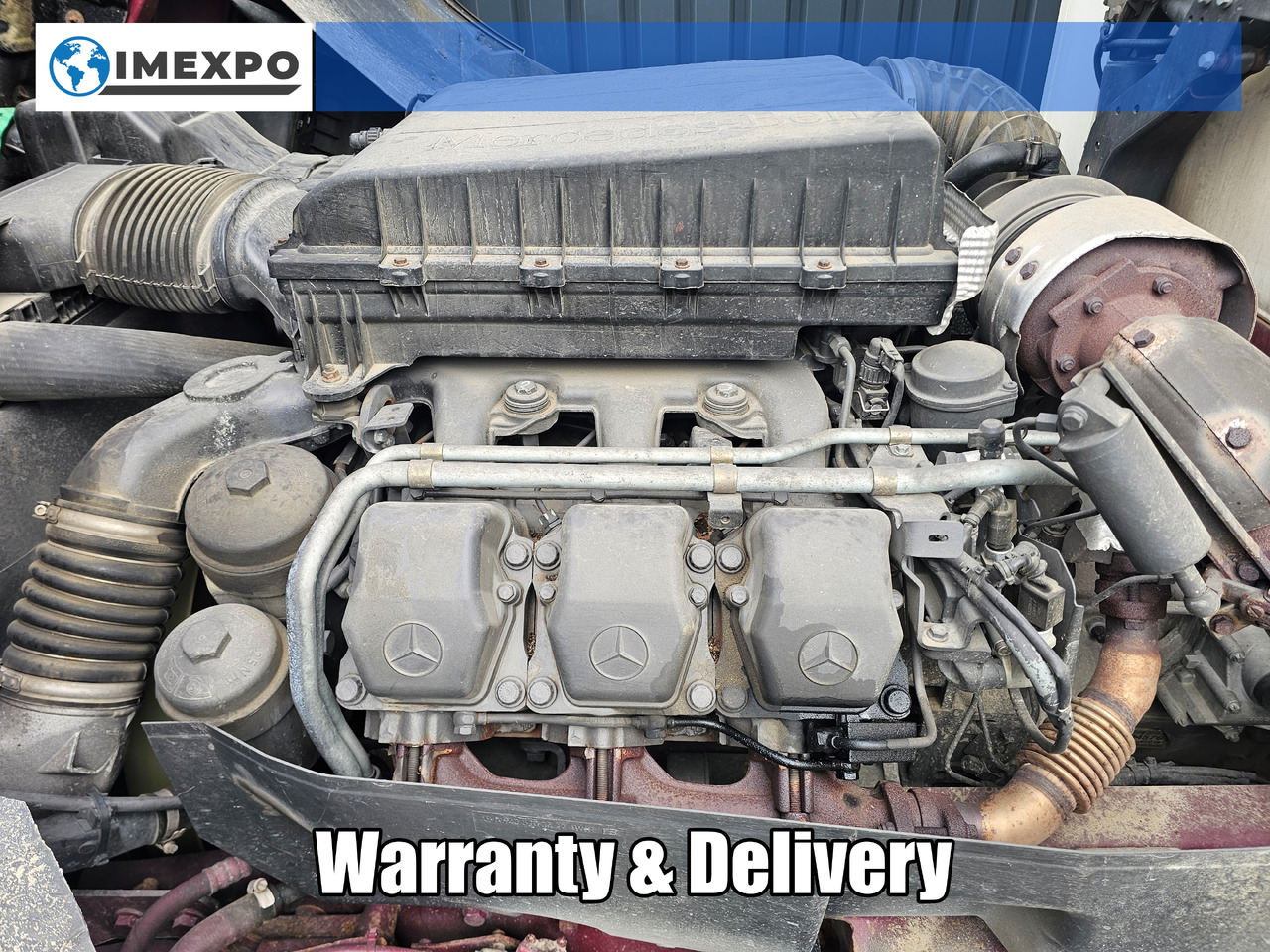 MERCEDES-BENZ ACTROS MP3/ OM501LA V6 / COMPLETE ENGINE / TOP CONDITION: 565k KM!! - Motor: foto 1 MERCEDES-BENZ ACTROS MP3/ OM501LA V6 / COMPLETE ENGINE / TOP CONDITION: 565k KM!! - Motor: foto 1
