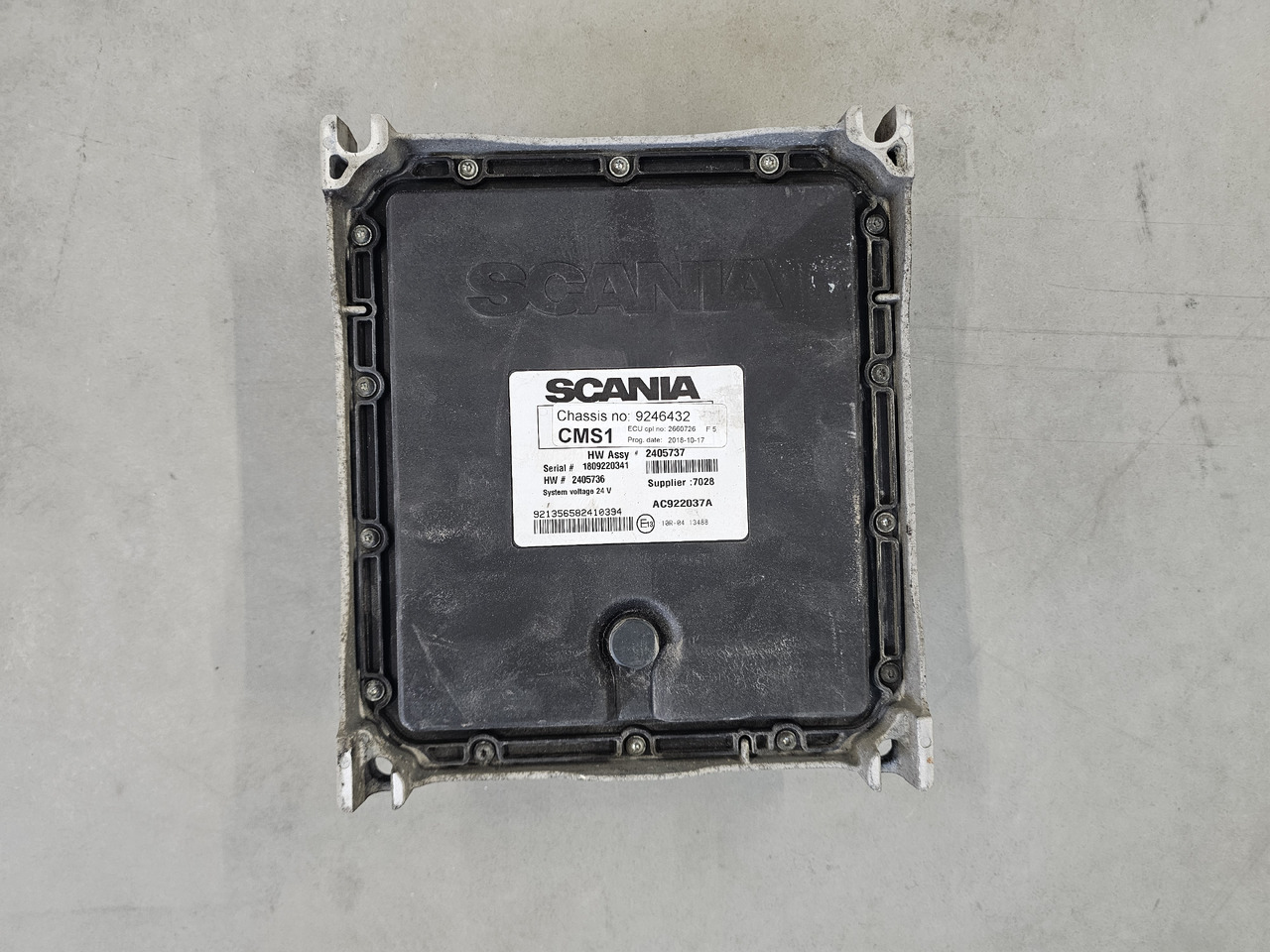 SCANIA R450 EURO 6 / CMS1 CONTROL UNIT / 2660726 - Unidad de control: foto 3 SCANIA R450 EURO 6 / CMS1 CONTROL UNIT / 2660726 - Unidad de control: foto 3