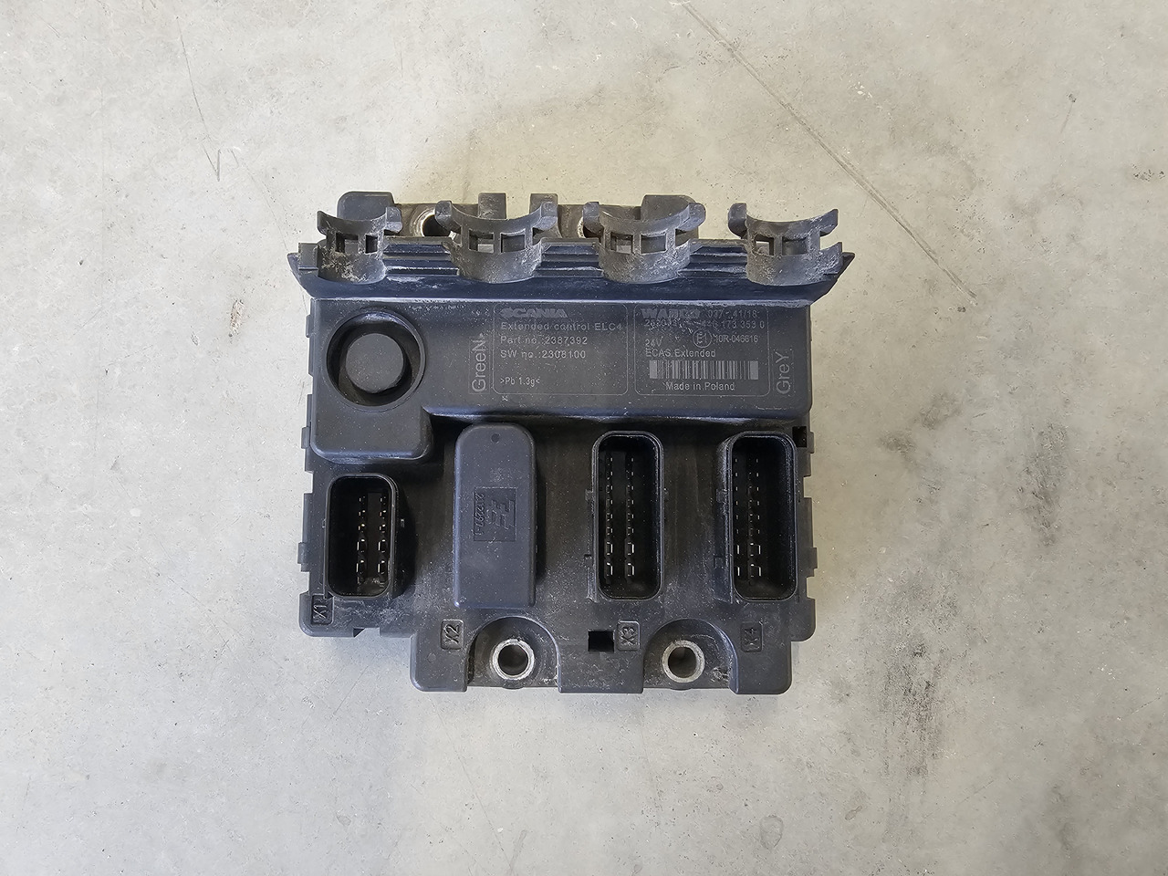 SCANIA S, R, P, G / ELC4 CONTROL UNIT / 2387392 - Unidad de control: foto 2 SCANIA S, R, P, G / ELC4 CONTROL UNIT / 2387392 - Unidad de control: foto 2