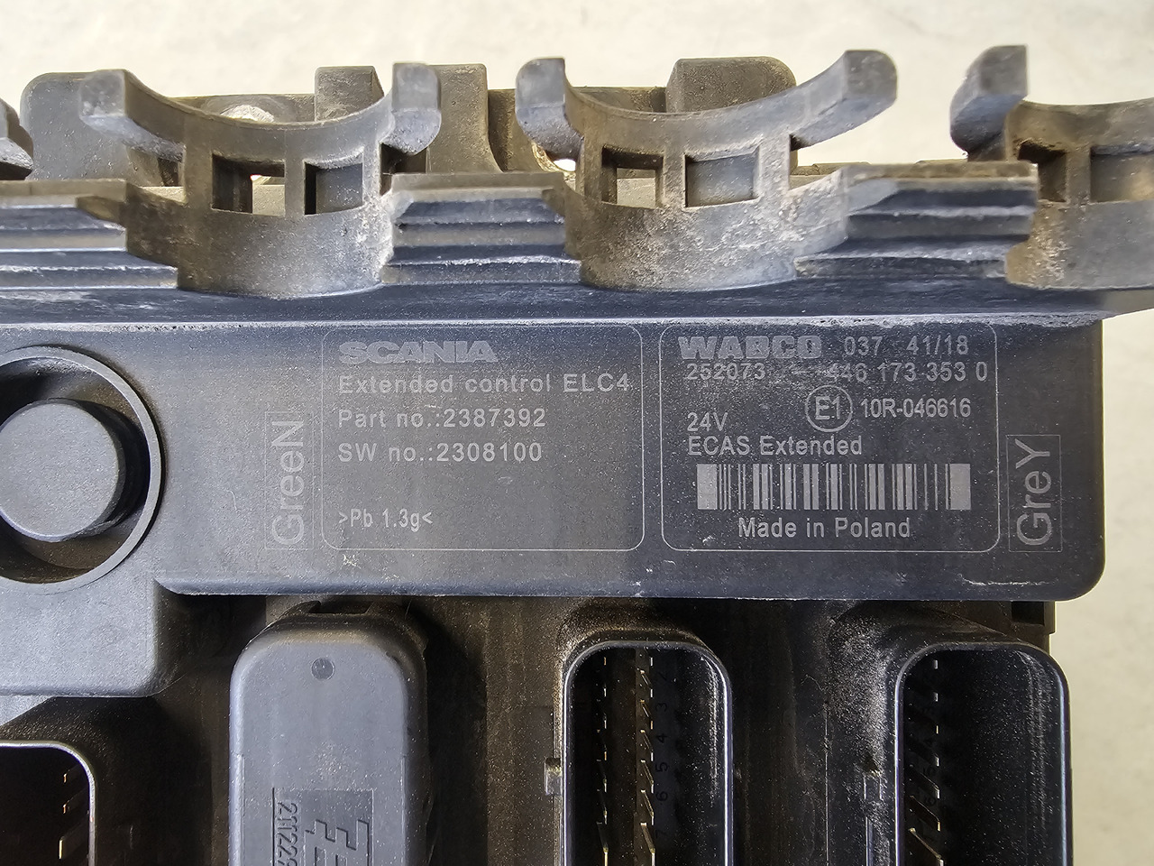 SCANIA S, R, P, G / ELC4 CONTROL UNIT / 2387392 - Unidad de control: foto 4 SCANIA S, R, P, G / ELC4 CONTROL UNIT / 2387392 - Unidad de control: foto 4