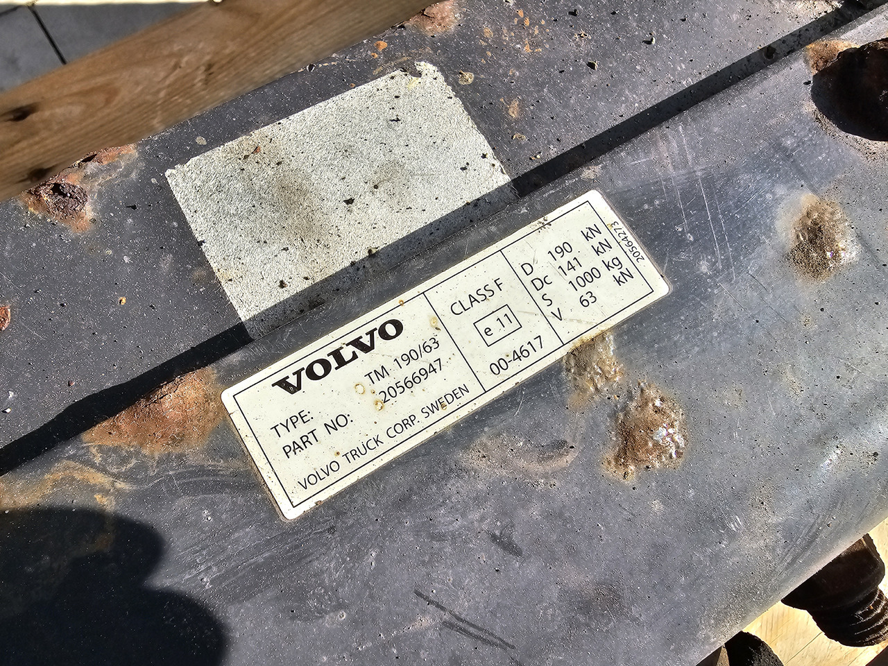 VOLVO FH FM / ROCKINGER TRAILER COUPLING / COMPLETE - Quinta rueda: foto 5 VOLVO FH FM / ROCKINGER TRAILER COUPLING / COMPLETE - Quinta rueda: foto 5