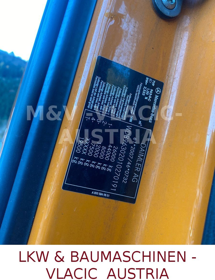 Camión portacontenedore/ Intercambiable Mercedes-Benz Actros 2545: foto 12