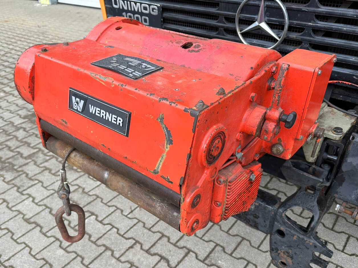 Unimog Frontanbau Seilwinde Werner F30.1M1HW1708 - Cabrestante: foto 5 Unimog Frontanbau Seilwinde Werner F30.1M1HW1708 - Cabrestante: foto 5