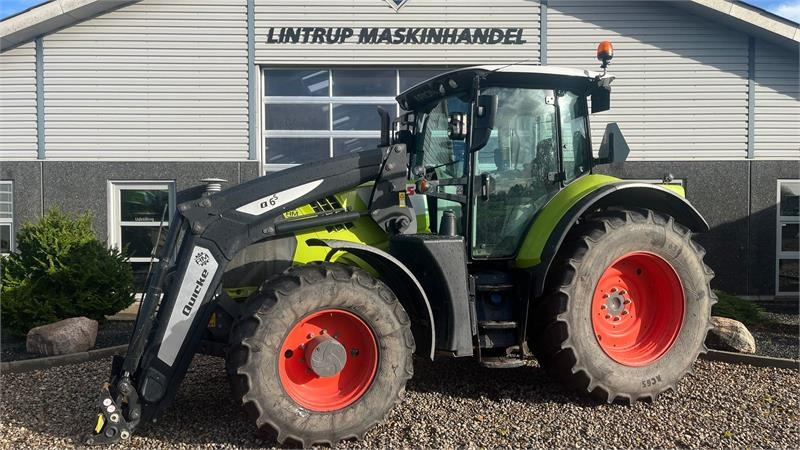 Claas ARION 650 CIS+ Focus med frontlift og frontlæsser - Tractor: foto 1 Claas ARION 650 CIS+ Focus med frontlift og frontlæsser - Tractor: foto 1