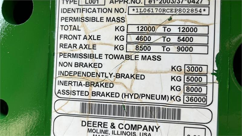 John Deere 6170R AutoPower. Meget velholdt traktor med få tim - Tractor: foto 2 John Deere 6170R AutoPower. Meget velholdt traktor med få tim - Tractor: foto 2