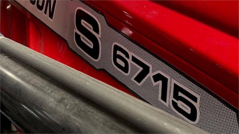 Massey Ferguson 6715 S Med front læsser. Læsser er meget lidt brug - Tractor: foto 2 Massey Ferguson 6715 S Med front læsser. Læsser er meget lidt brug - Tractor: foto 2