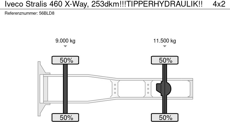Cabeza tractora Iveco Stralis 460 X-Way, 253dkm!!!TIPPERHYDRAULIK!!: foto 16 Cabeza tractora Iveco Stralis 460 X-Way, 253dkm!!!TIPPERHYDRAULIK!!: foto 16