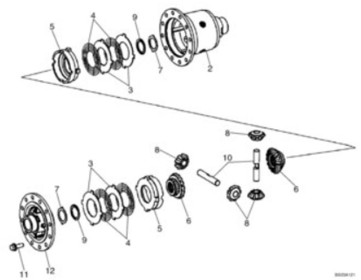 Case 8603621 - Diferencial para Maquinaria agrícola: foto 1 Case 8603621 - Diferencial para Maquinaria agrícola: foto 1