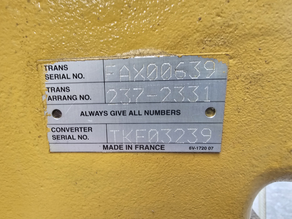 Caterpillar 2372331 - Caja de cambios para Maquinaria de construcción: foto 5 Caterpillar 2372331 - Caja de cambios para Maquinaria de construcción: foto 5