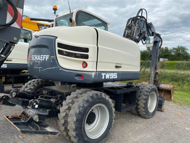 Terex TW95 - Excavadora de ruedas: foto 3 Terex TW95 - Excavadora de ruedas: foto 3