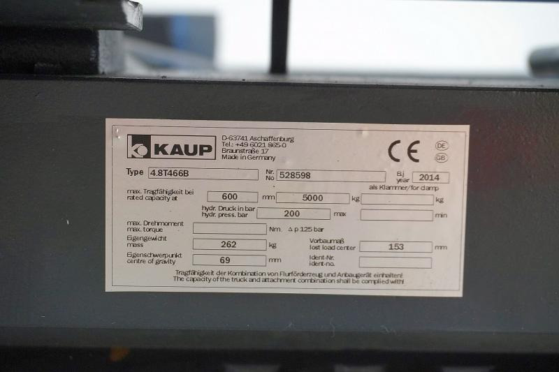 KAUP 4,8T466B - Horquillas: foto 4 KAUP 4,8T466B - Horquillas: foto 4