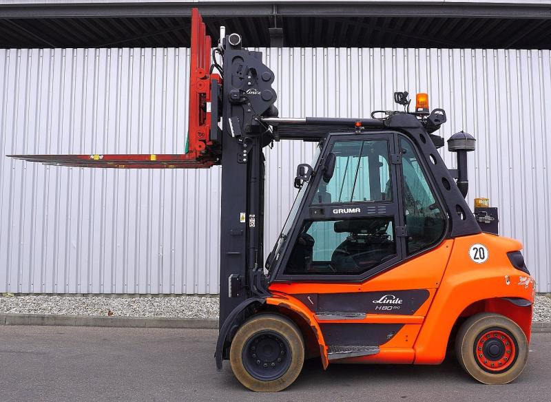 Linde H 80 D/600 EVO 396-03 - Carretilla elevadora diésel: foto 4 Linde H 80 D/600 EVO 396-03 - Carretilla elevadora diésel: foto 4
