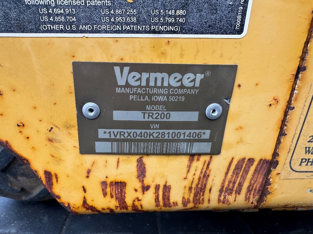 Vermeer RT200 - Zanjadora: foto 5 Vermeer RT200 - Zanjadora: foto 5