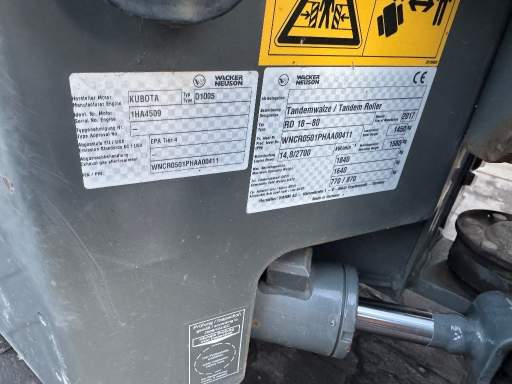 Leasing de Wacker Neuson RD 18-80 Wacker Neuson RD 18-80: foto 9 Leasing de Wacker Neuson RD 18-80 Wacker Neuson RD 18-80: foto 9