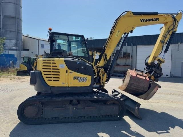 Miniexcavadora Yanmar SV100 -2A, Grävmaskin: foto 7