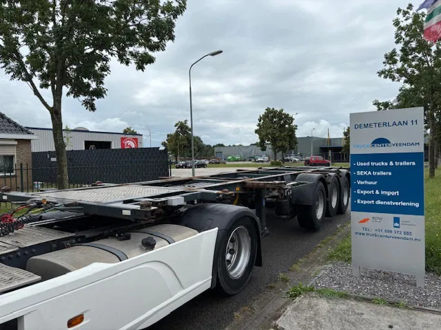 Pacton Containerchassis 20/30ft 2 lift axles ADR TuV 09-2025 - Semirremolque portacontenedore/ Intercambiable: foto 1 Pacton Containerchassis 20/30ft 2 lift axles ADR TuV 09-2025 - Semirremolque portacontenedore/ Intercambiable: foto 1