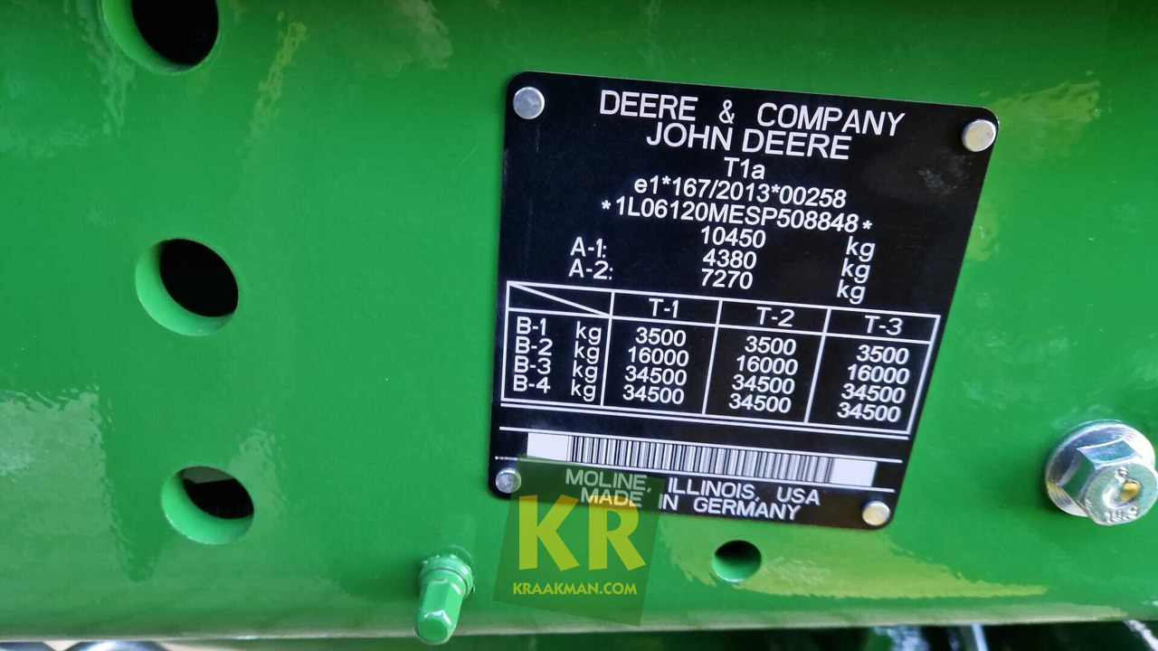 John Deere 6120M - Tractor: foto 5 John Deere 6120M - Tractor: foto 5
