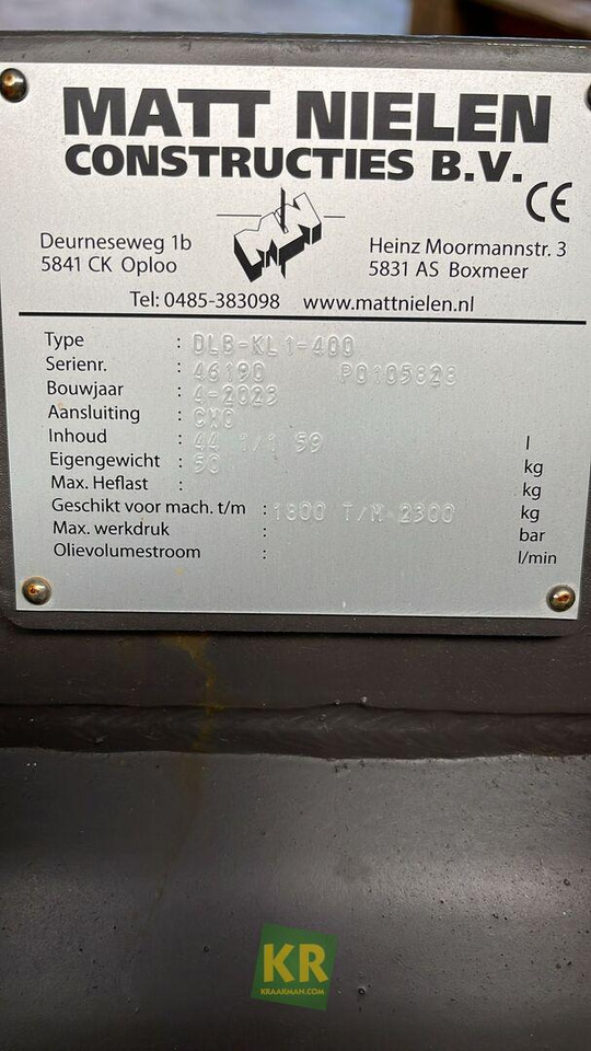 Matt Nielen Overig - Cazo para excavadora para Maquinaria de construcción: foto 3 Matt Nielen Overig - Cazo para excavadora para Maquinaria de construcción: foto 3