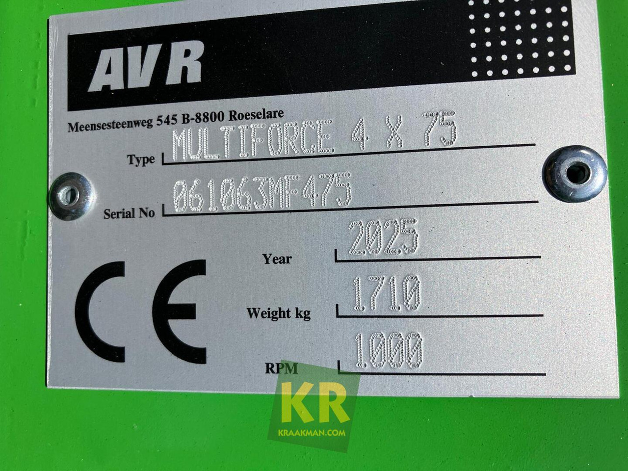 MultiForce AVR - Cultivador: foto 1 MultiForce AVR - Cultivador: foto 1