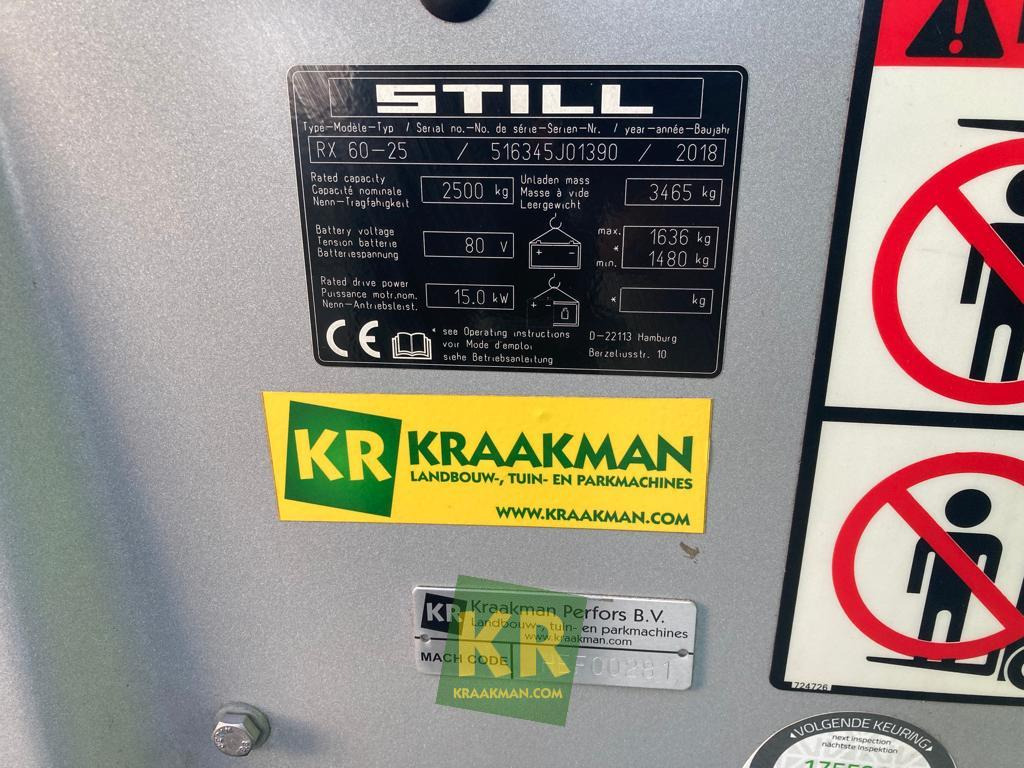 Carretilla elevadora eléctrica nuevo RX 60-25 Still: foto 20