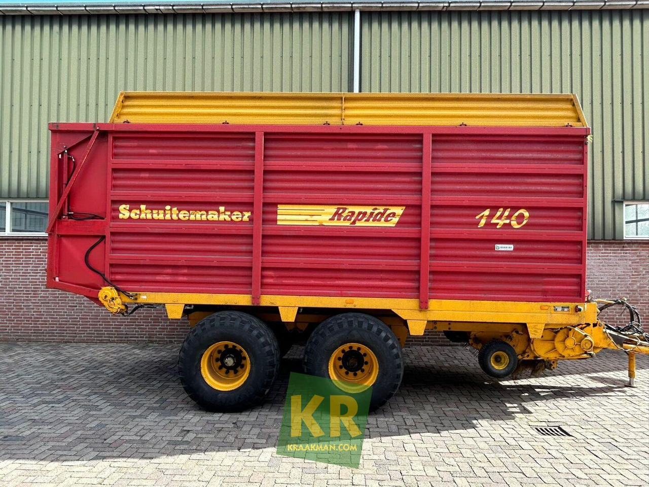 Schuitemaker RAPIDE 140 opraapwagen  - Remolque autocargador: foto 1 Schuitemaker RAPIDE 140 opraapwagen  - Remolque autocargador: foto 1