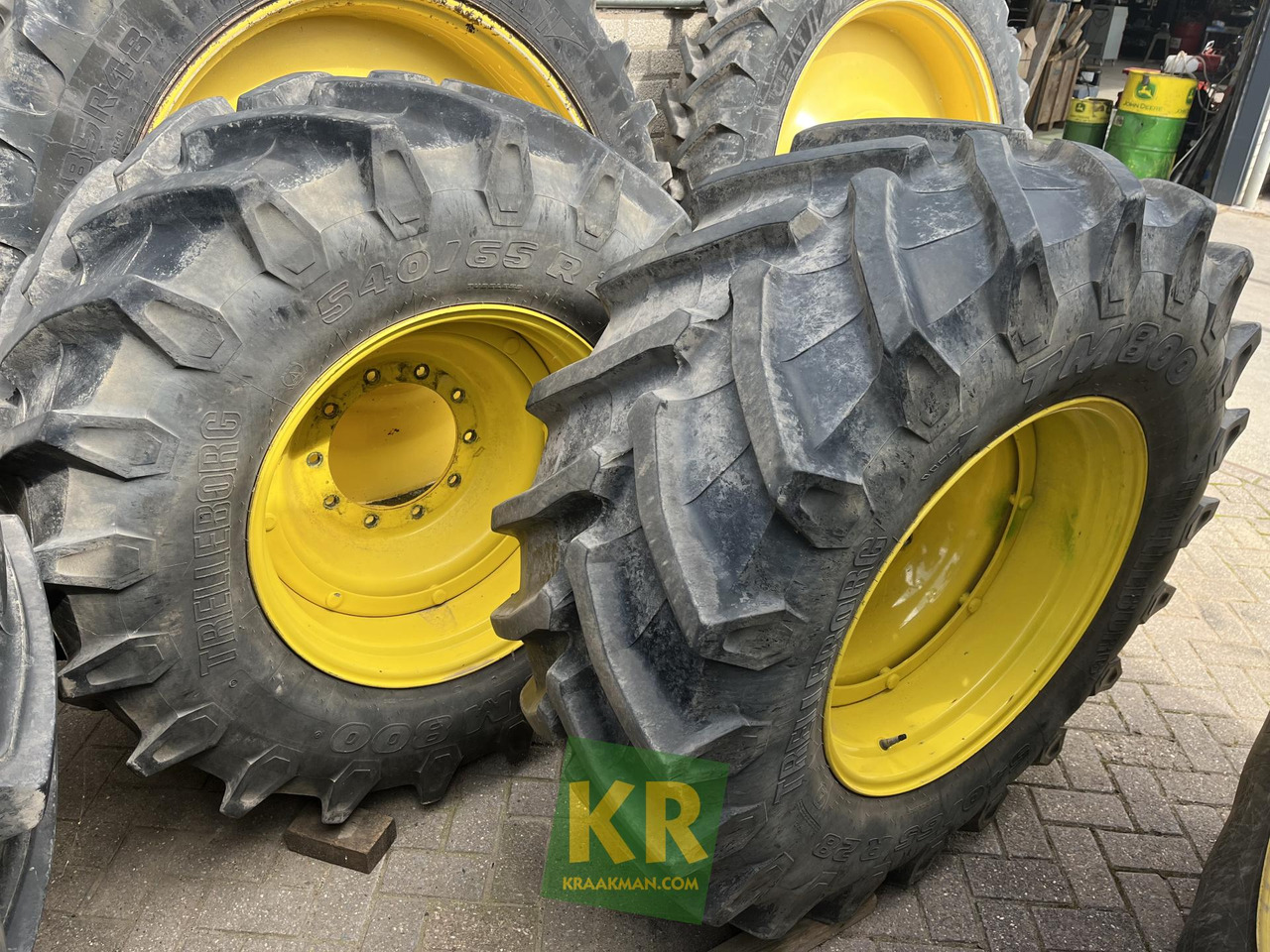 Trelleborg 580/70r38 en 540/65r28 Trelleborg op wiel - Neumático para Maquinaria agrícola: foto 3 Trelleborg 580/70r38 en 540/65r28 Trelleborg op wiel - Neumático para Maquinaria agrícola: foto 3