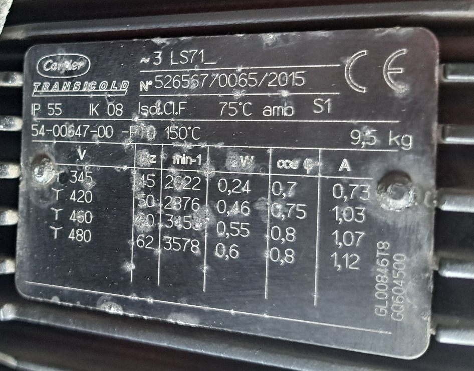 Fan MOTOR, CONDENSER - Ventilador: foto 3 Fan MOTOR, CONDENSER - Ventilador: foto 3