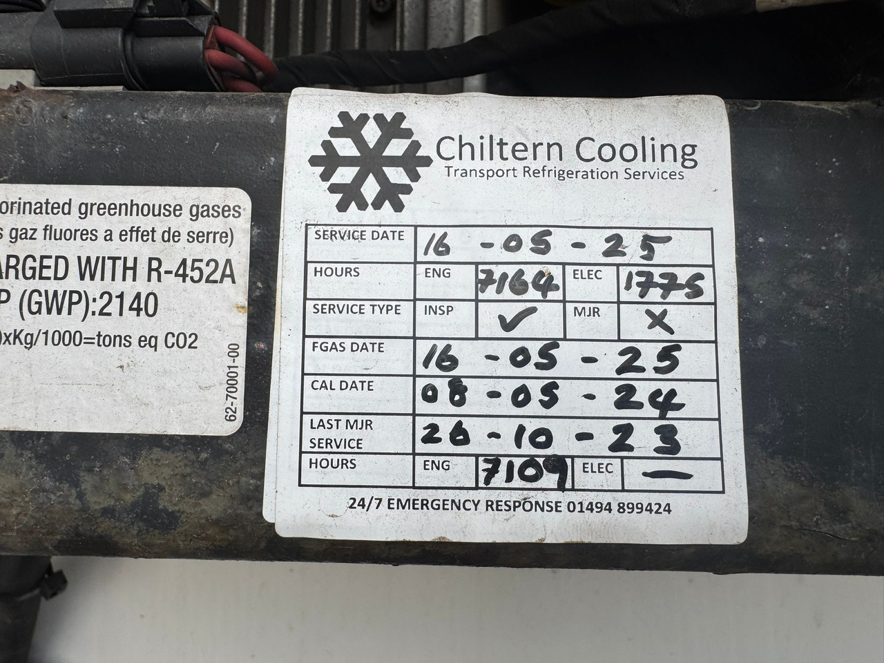 Gray & Adams 13.6m Fridge Trailer – 67322XC - Semirremolque frigorífico: foto 5 Gray & Adams 13.6m Fridge Trailer – 67322XC - Semirremolque frigorífico: foto 5