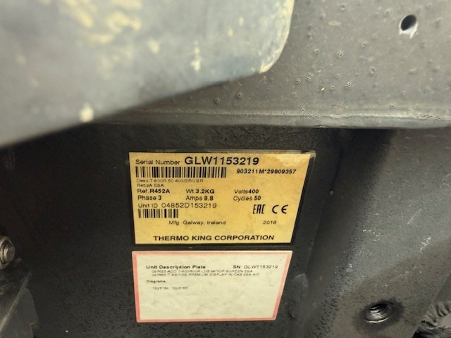 Thermo King T-600 S/N : GLW1153219 - Refrigerador: foto 2 Thermo King T-600 S/N : GLW1153219 - Refrigerador: foto 2