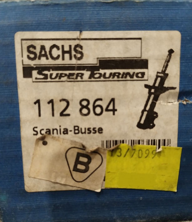 AMORTYZATOR TYLNI SCANIA 3 93 113 112864 SACHS - Amortiguadores: foto 2 AMORTYZATOR TYLNI SCANIA 3 93 113 112864 SACHS - Amortiguadores: foto 2