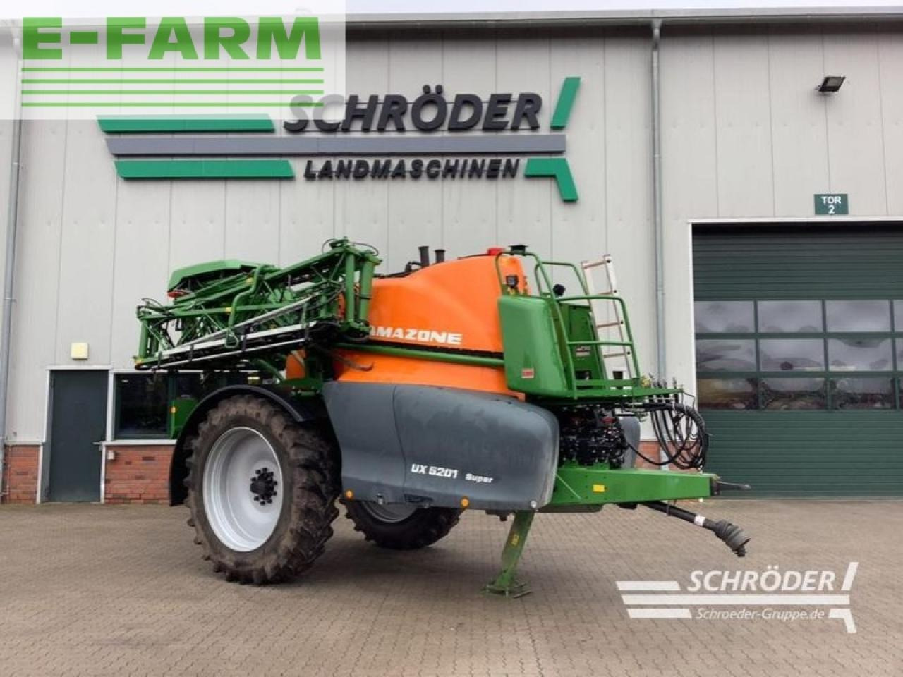 Amazone ux 5201 super - Pulverizador arrastrado: foto 1 Amazone ux 5201 super - Pulverizador arrastrado: foto 1