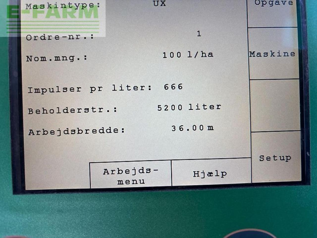 Amazone ux6200 - Pulverizador arrastrado: foto 4 Amazone ux6200 - Pulverizador arrastrado: foto 4