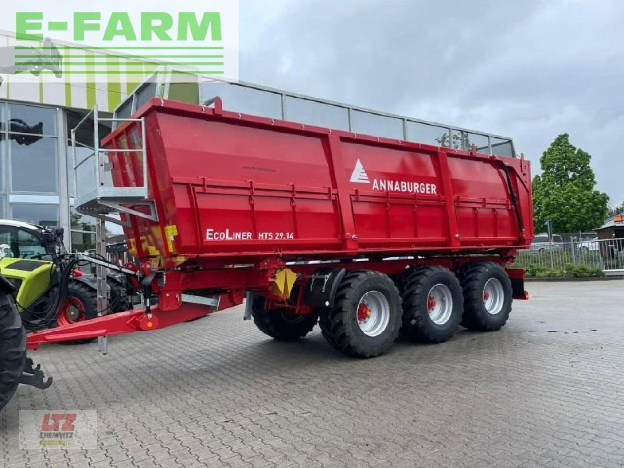 Annaburger hts 29g.14 pa eco-liner - Remolque volquete agrícola: foto 1 Annaburger hts 29g.14 pa eco-liner - Remolque volquete agrícola: foto 1