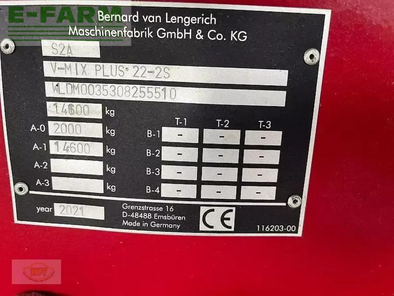 Maquinaria ganadera BVL - van Lengerich v- mix 22-2 s: foto 14