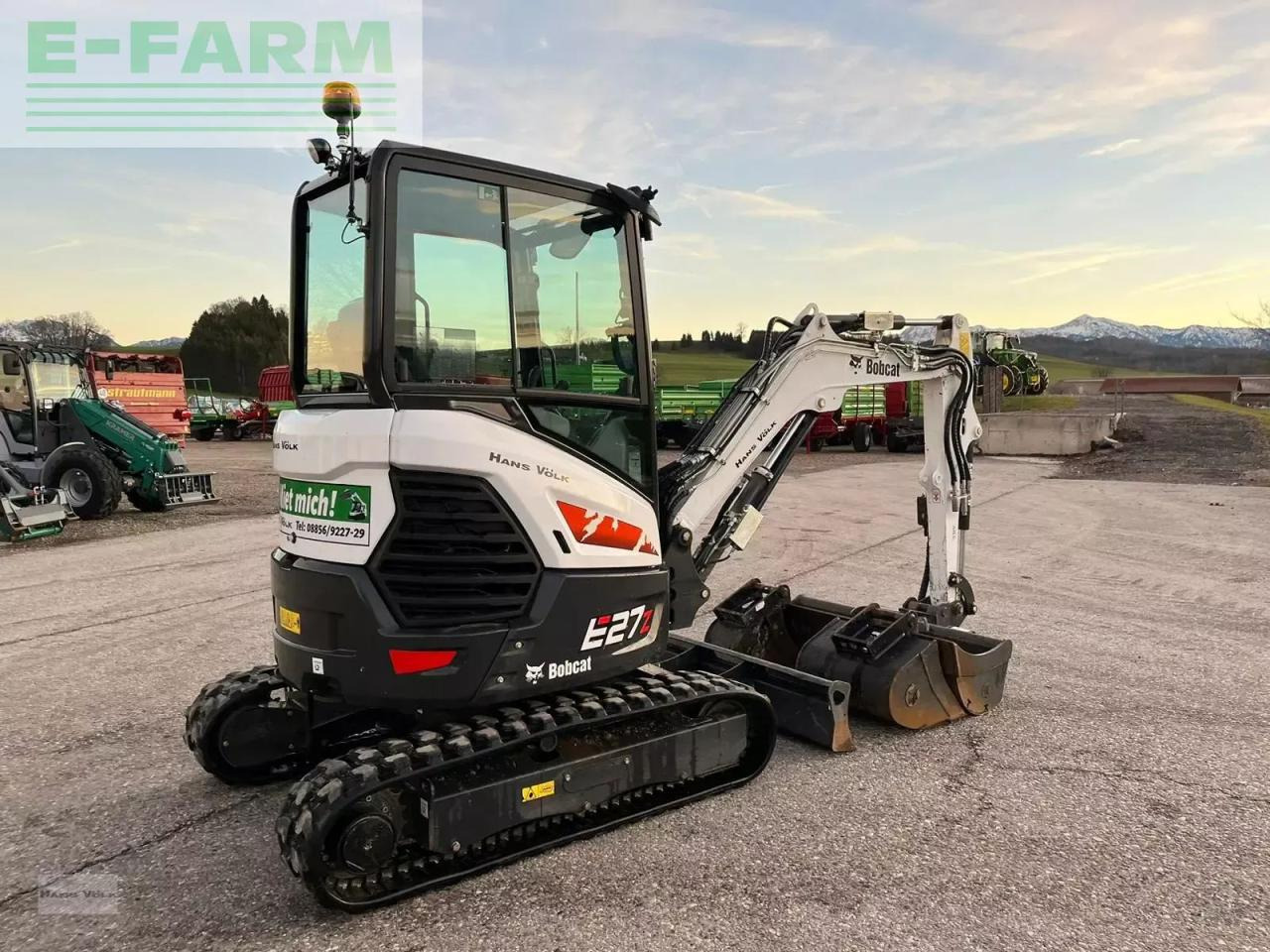 Bobcat e 27z - Miniexcavadora: foto 5 Bobcat e 27z - Miniexcavadora: foto 5