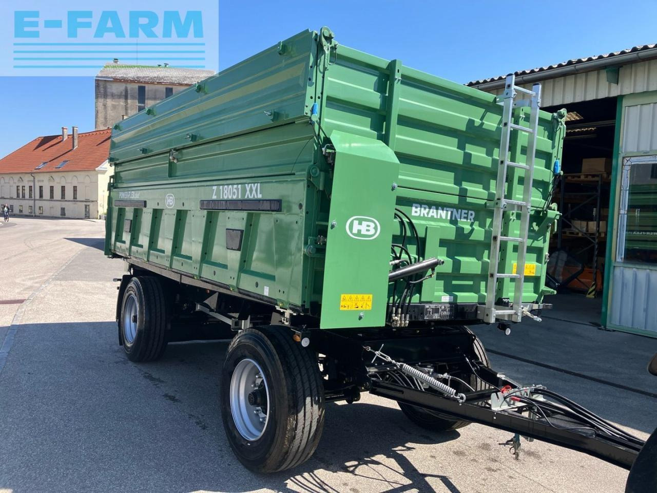 Brantner HB Z18051/2XXL - Remolque volquete agrícola: foto 4 Brantner HB Z18051/2XXL - Remolque volquete agrícola: foto 4