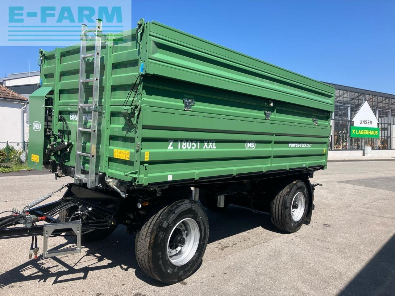Brantner HB Z18051/2XXL - Remolque volquete agrícola: foto 1 Brantner HB Z18051/2XXL - Remolque volquete agrícola: foto 1