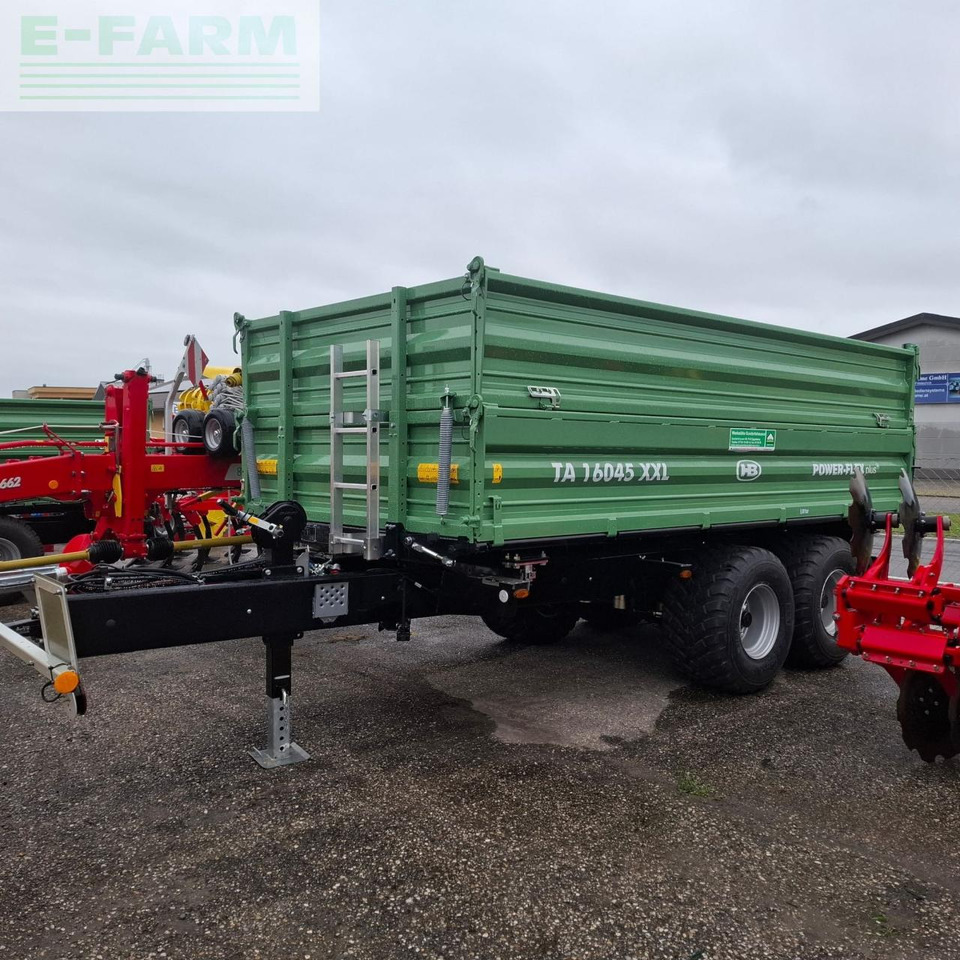 Brantner Kipper /Tandemkipper TA16045/2XXL - Remolque volquete agrícola: foto 1 Brantner Kipper /Tandemkipper TA16045/2XXL - Remolque volquete agrícola: foto 1