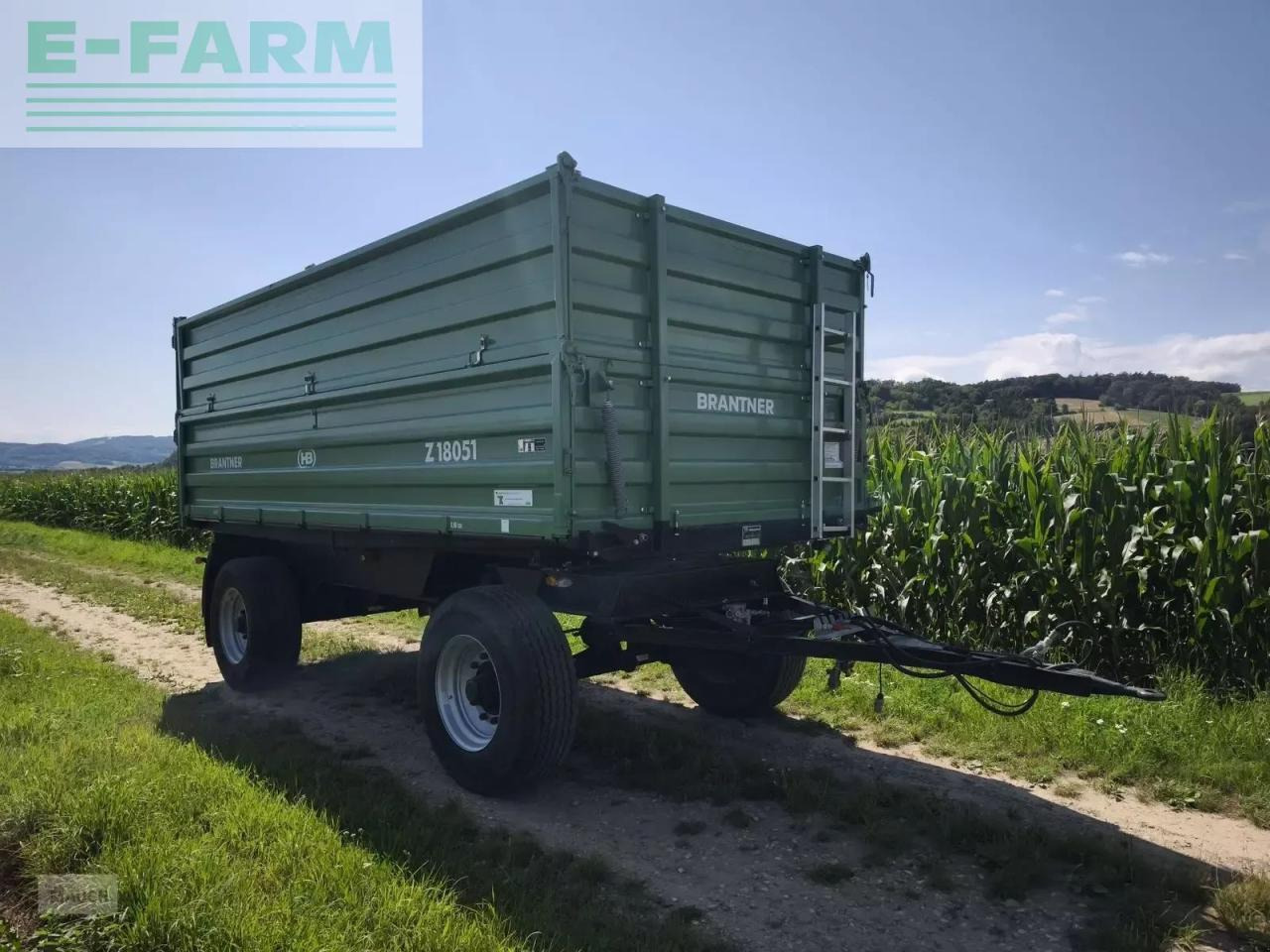 Brantner z18051 - Remolque volquete agrícola: foto 1 Brantner z18051 - Remolque volquete agrícola: foto 1