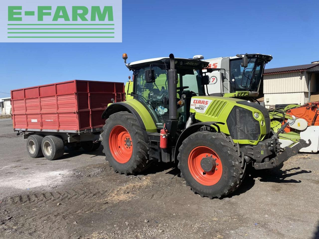 CLAAS ARION 550 CMATIC CMATIC - Tractor: foto 3 CLAAS ARION 550 CMATIC CMATIC - Tractor: foto 3
