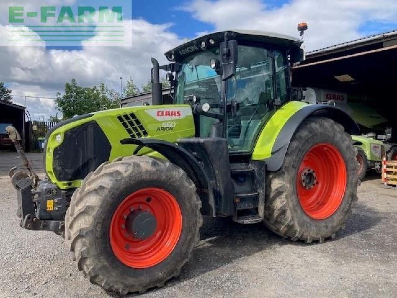CLAAS ARION 650 - Tractor: foto 1 CLAAS ARION 650 - Tractor: foto 1