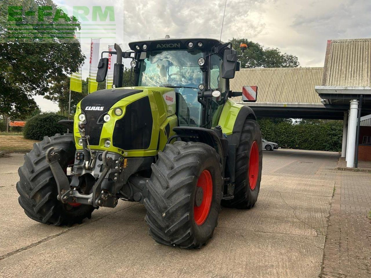 CLAAS AXION 830 - Tractor: foto 1 CLAAS AXION 830 - Tractor: foto 1