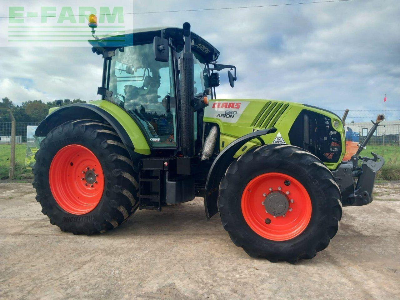CLAAS USED ARION 650 - Tractor: foto 1 CLAAS USED ARION 650 - Tractor: foto 1