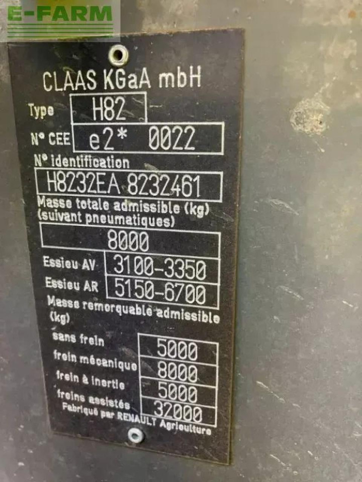 CLAAS ares 656 rz RZ - Tractor: foto 4 CLAAS ares 656 rz RZ - Tractor: foto 4