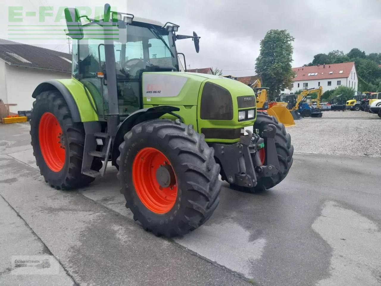 CLAAS ares 816 rz RZ - Tractor: foto 4 CLAAS ares 816 rz RZ - Tractor: foto 4